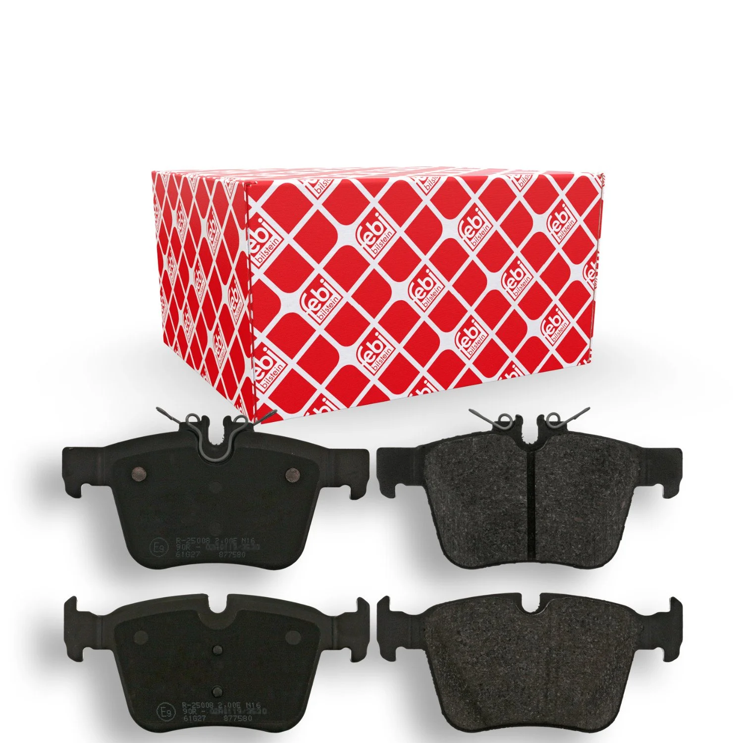 Комплект гальмівних колодок, дискові гальма FEBI BILSTEIN 16989 для MERCEDES-BENZ, фото №1