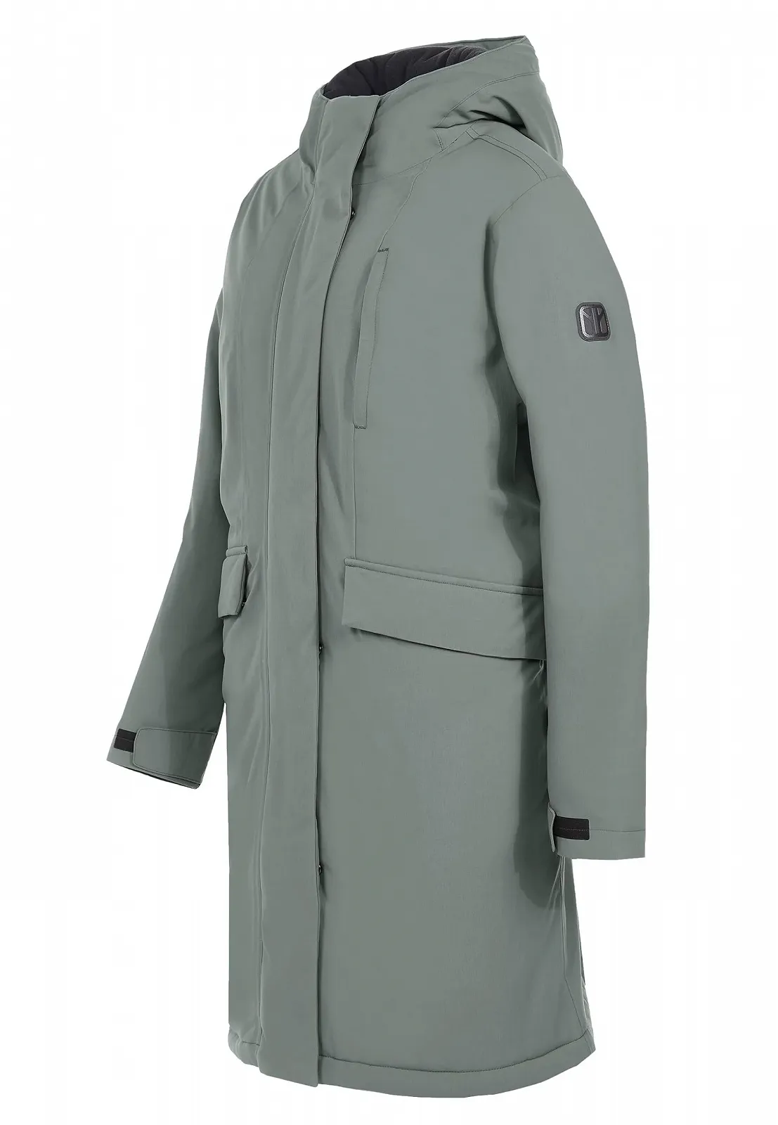 Жіноча зимова парка ELKLINE Berlin, подовжена, водонепроникна, тепла, великі кишені 2019067, фото №3 Жіноча зимова парка ELKLINE Berlin, подовжена, водонепроникна, тепла, великі кишені 2019067, фото №3