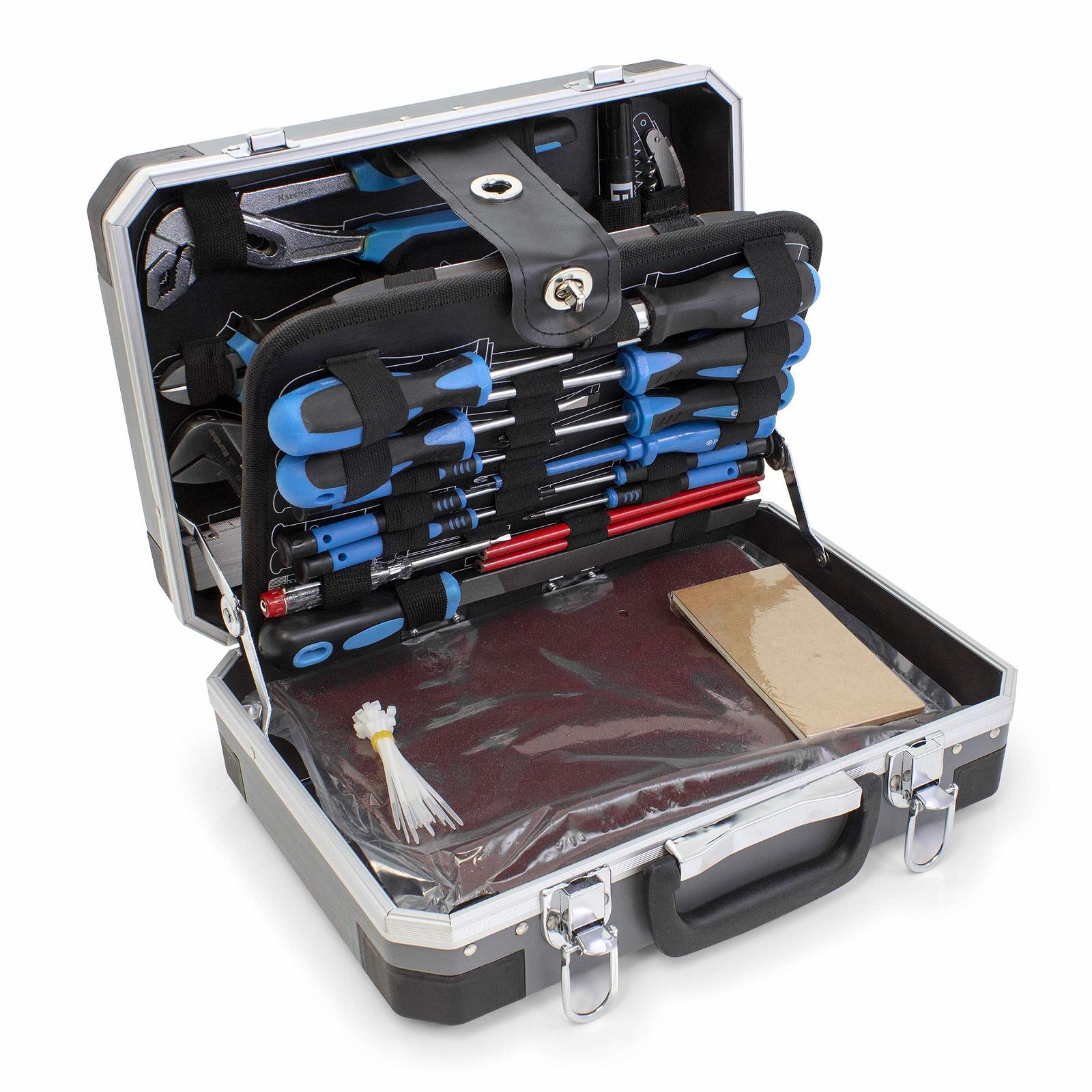 Ящик для инструментов Karcher 114 шт. Хромованадиевая и углеродистая сталь, фото №2