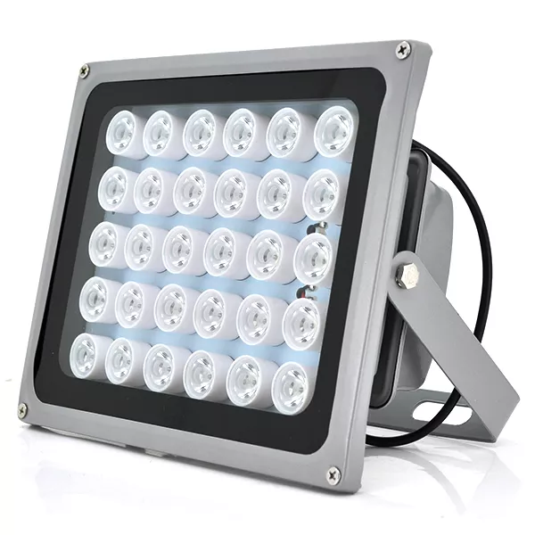 Прожектор спрямований з сутінковими датчиком YOSO 12V 36W 30LED IP66 кут огляду 60 дальність до 100м 220 150 115мм BOX, фото №1