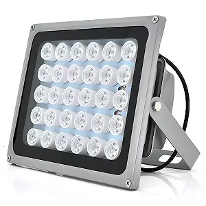 Прожектор спрямований з сутінковими датчиком YOSO 12V 36W 30LED IP66 кут огляду 60 дальність до 100м 220 150 115мм BOX