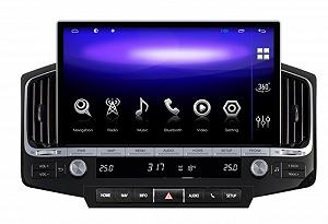 Штатная магнитола Torssen Toyota LC200 2016-2021 TOP JBL 13.3'' 6/128 360SU 6/128Gb QLED 13.3 - Фото 1