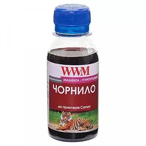 Чернила WWM Canon CL-511С/CL-513С/CLI-521M 100г Magenta Water-soluble (C11/M-2) - Фото 1