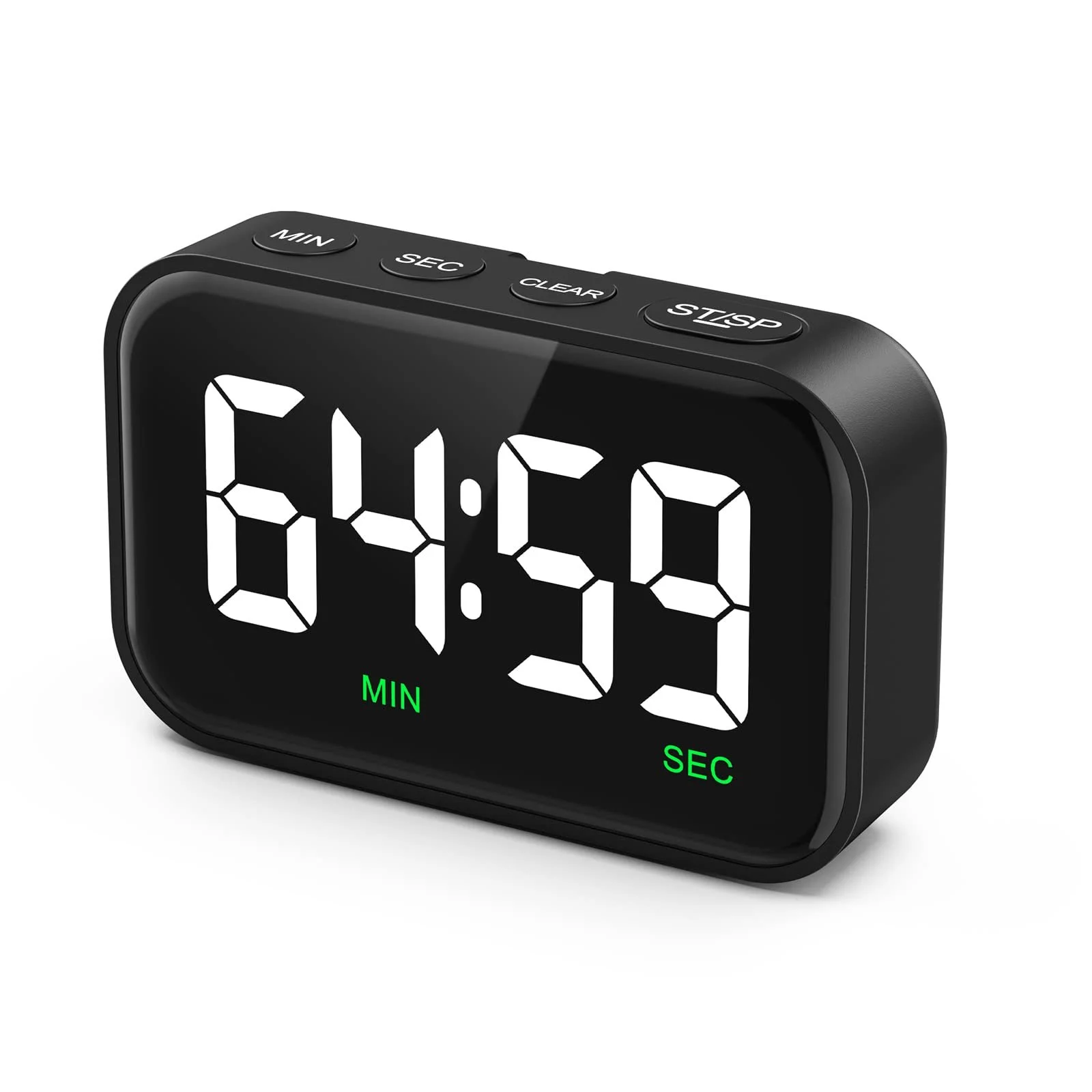 Таймер цифровой и секундомер 2 в 1 магнитный LCD 99 минут 59 секунд, фото №1