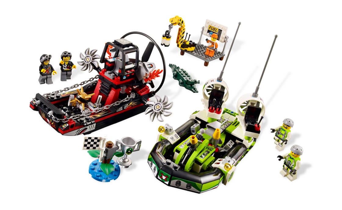 Конструктор Лего Раритет LEGO World Racers Болото аллигатора (8899), фото №2