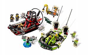 Конструктор Лего Раритет LEGO World Racers Болото аллигатора (8899) synthetic.ua - Фото 1