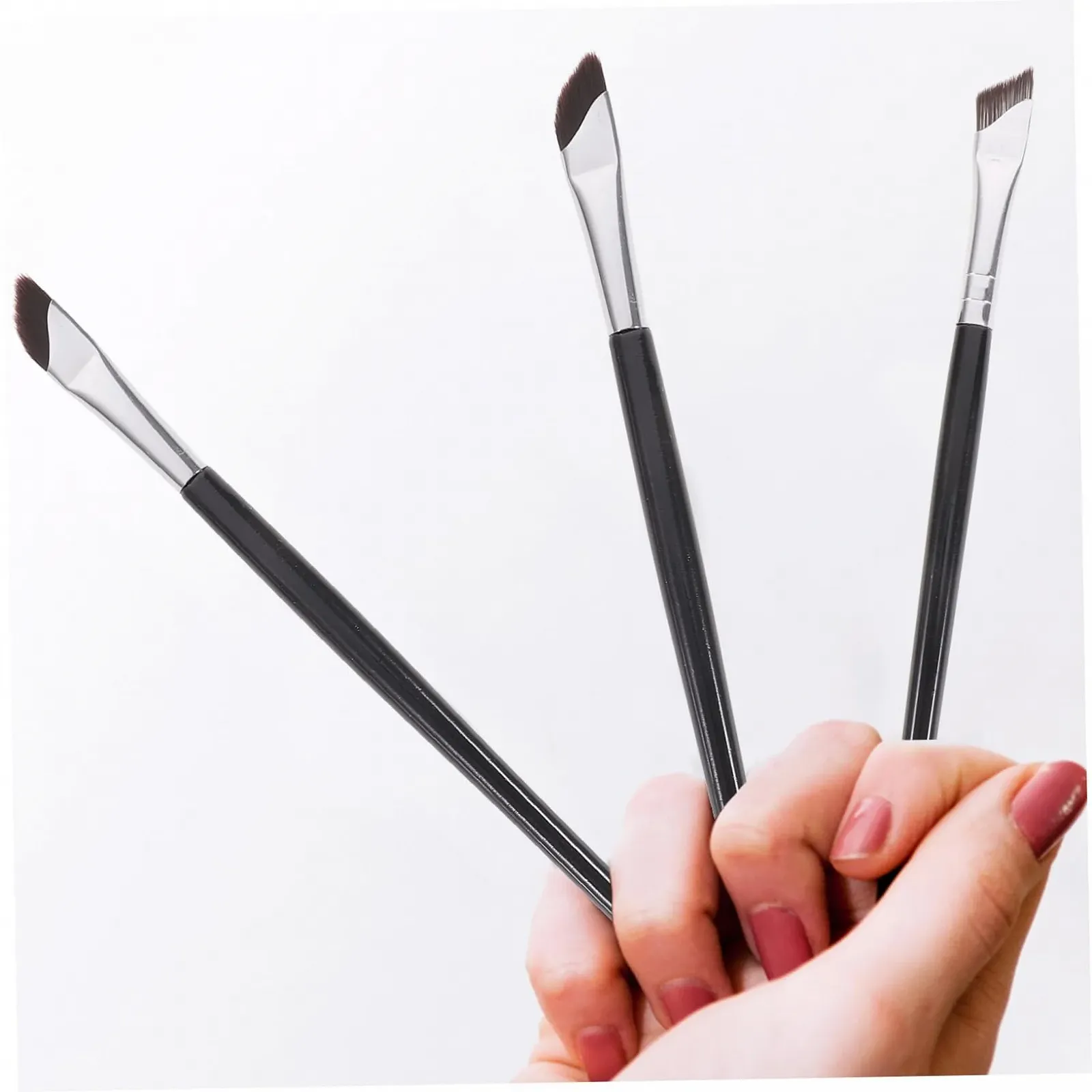 Пензлі для брів скошений DOITOOL Набір Плоский, фото №5