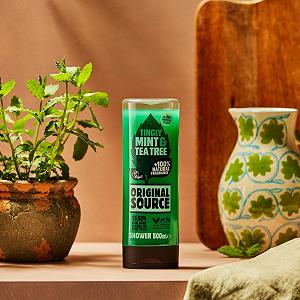 Гель для душа Original Source Мята и чайное дерево Освежающий 6 х 500 мл - Фото 1