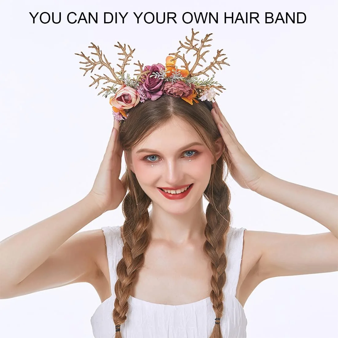 Обруч для волосся Пластиковий з зубцями, фото №6