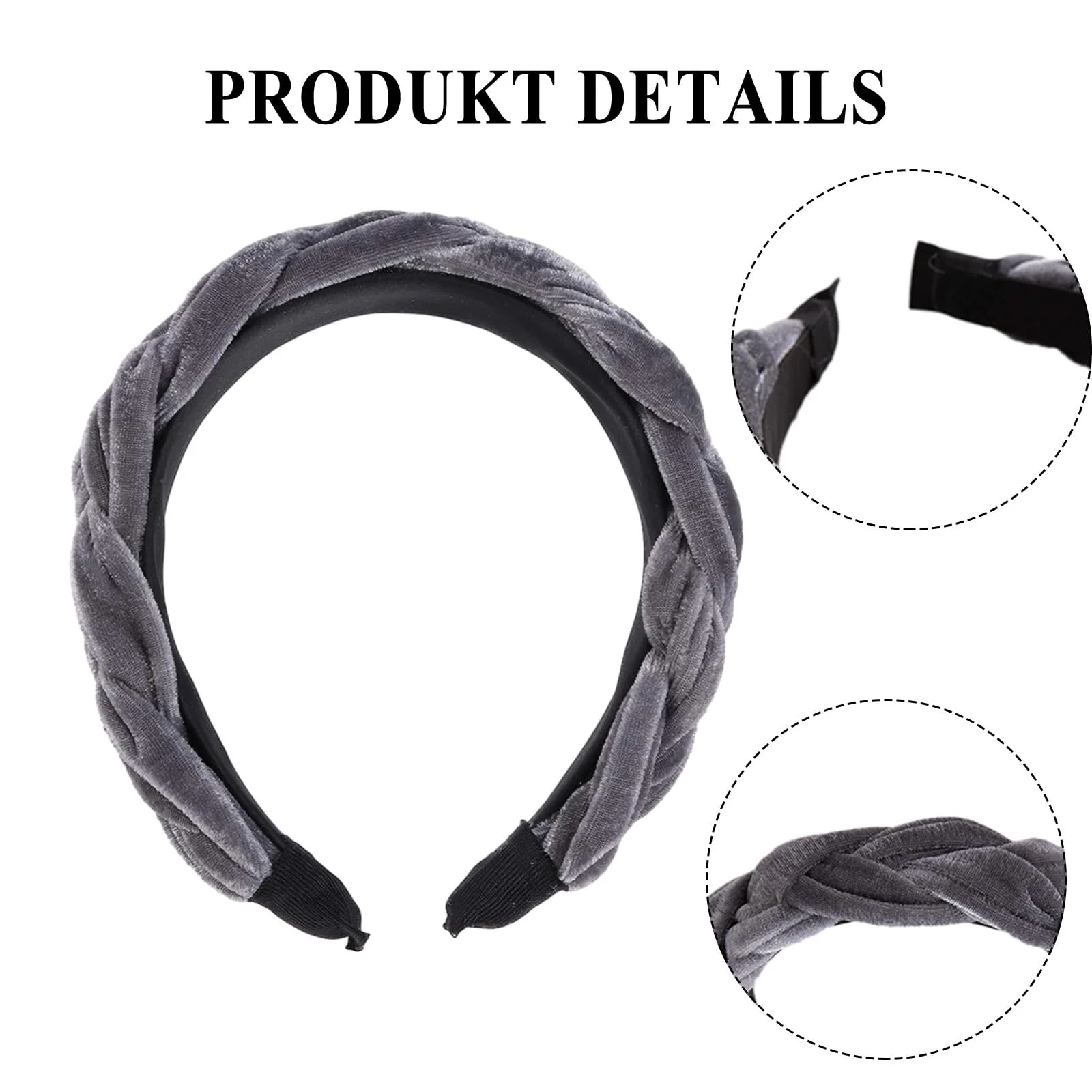 Плетеные обручи для женщин, фото №3 Плетеные обручи для женщин, фото №3