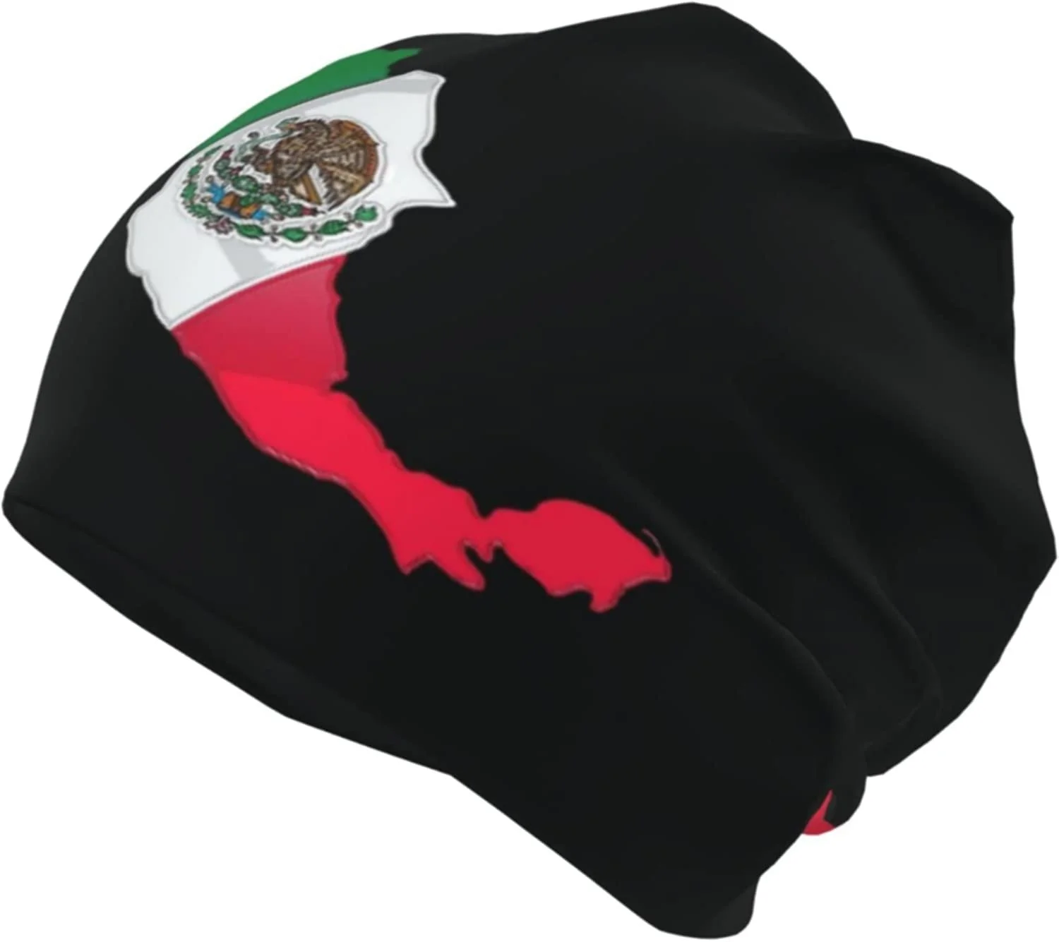 Шапка LOUJIN Mexico Flag Map Slouchy для хлопчиків, тепла в'язана, один розмір, фото №1