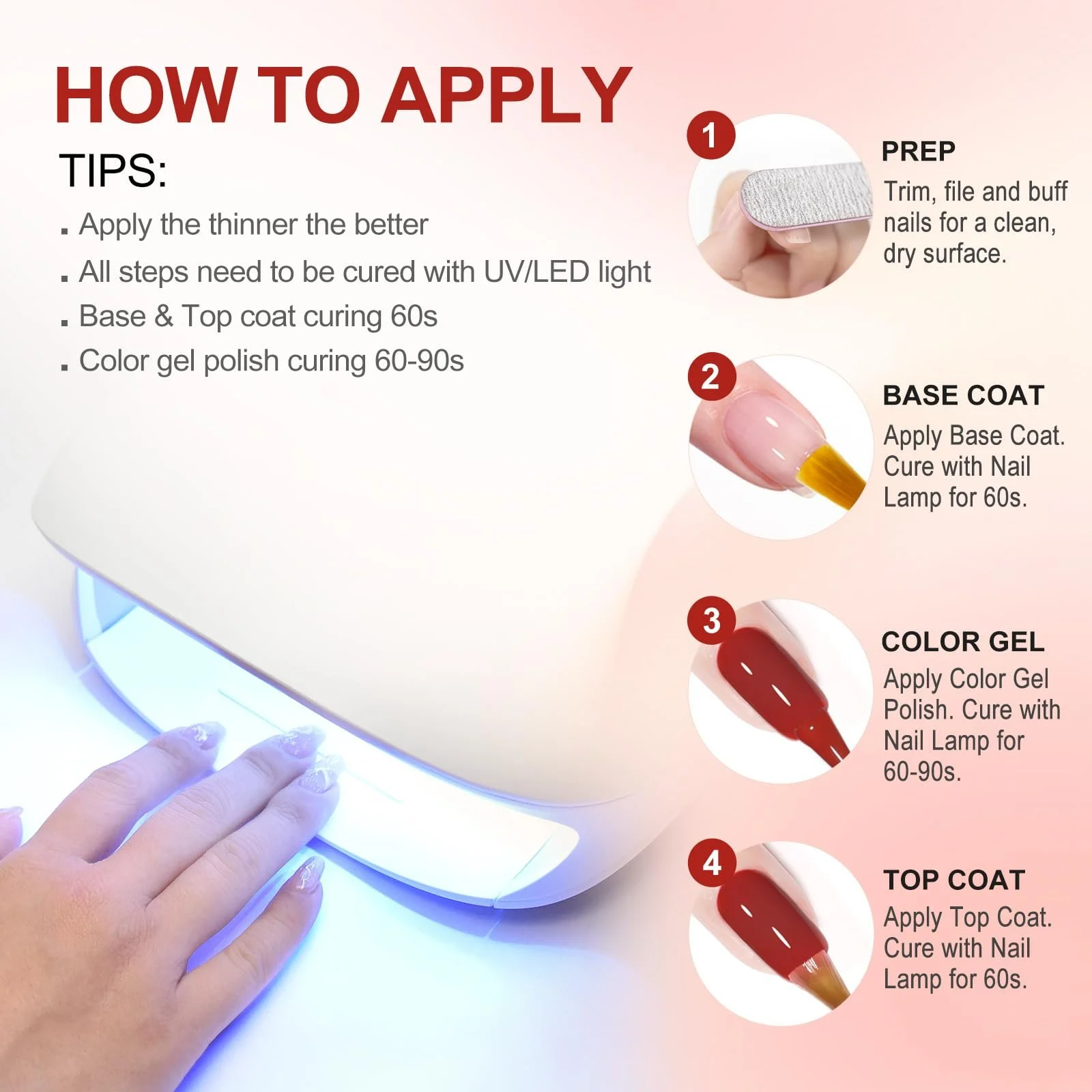 Гель-лак VENALISA 18 кольорів, фото №8