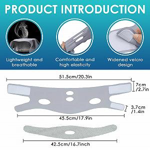 Ремешок против храпа регулируемый дышащий для лучшего сна synthetic.ua - Фото 1