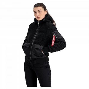 Куртка Alpha Industries Zip Hood Teddy Wmn - Фото 1