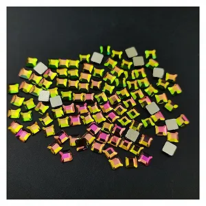 Стрази для нігтів yaoqijie Квадратні 4 мм, 360 шт. - Фото 1