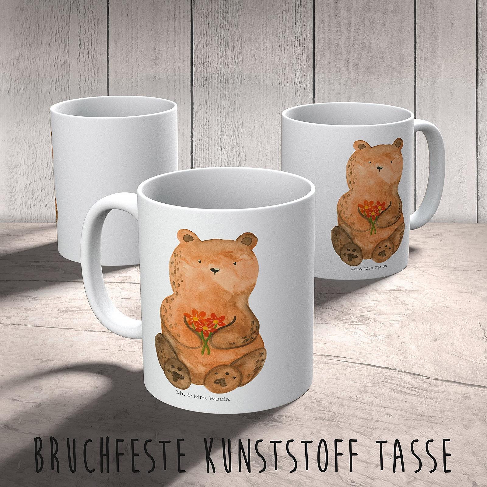 Детская кружка Mr. & Mrs. Panda Медведь благодарности, 80 мм x 90 мм x 80 мм, фото №4