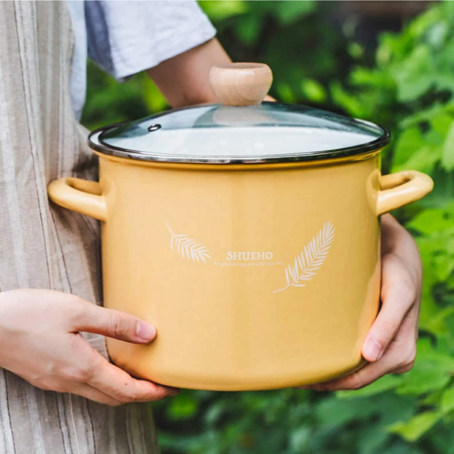 Каструля AIBAB Емальована 5.6 л, фото №7 Каструля AIBAB Емальована 5.6 л, фото №7