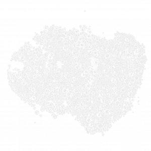 Акрилові стрази Плоска задня частина Без запаху Білий Змішаний 3/6/10 мм - Фото 1