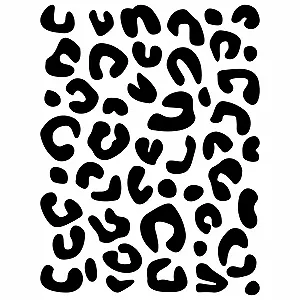 Наклейка на стіну Leopard Print Animal Print Irregular Dots Велика - Фото 1