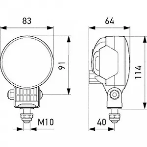 Рабочая фара HELLA 1G0 996 776-211 для CLAAS цена на synthetic.ua - Фото 1 Рабочая фара HELLA 1G0 996 776-211 для CLAAS synthetic.ua - Фото 1