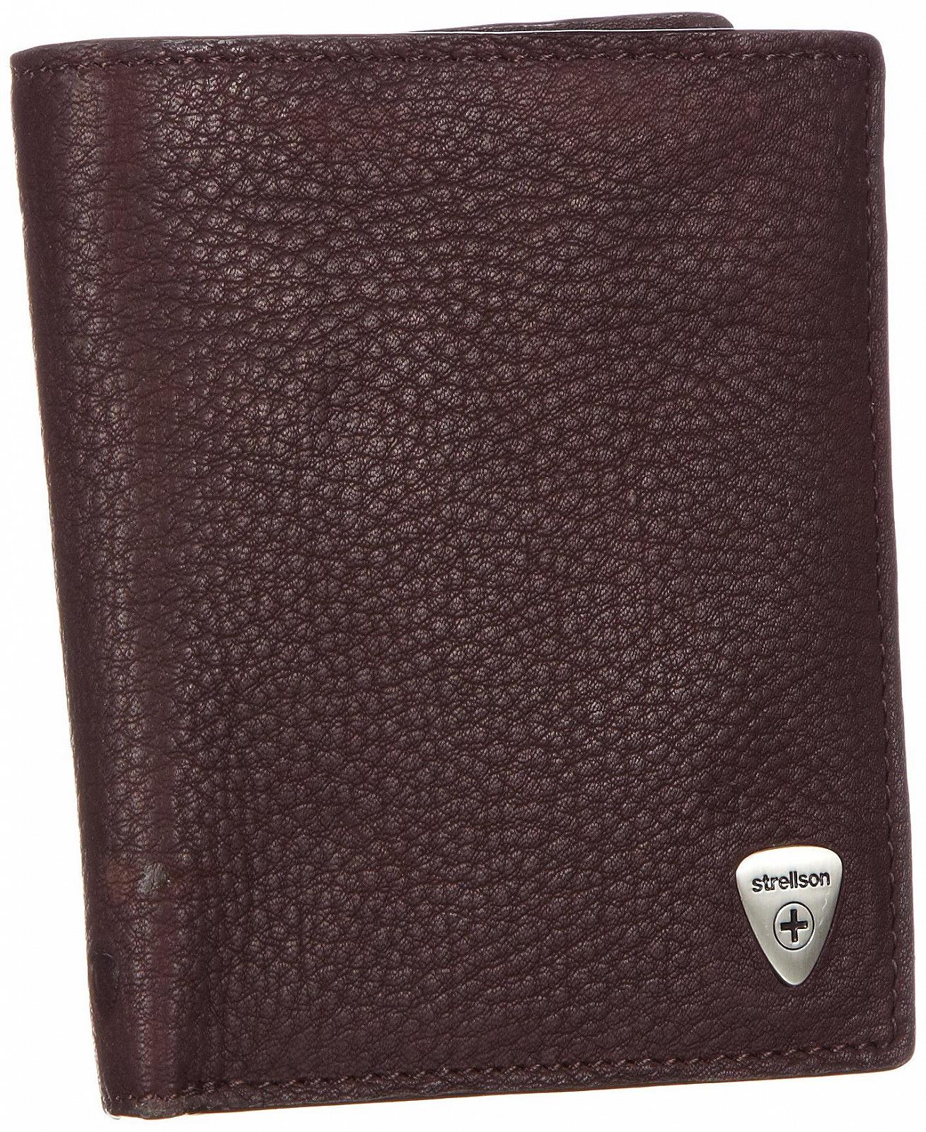 Кошелек Strellson Harrison BillFold V8 10x13x1 см Dark Brown 702, фото №1