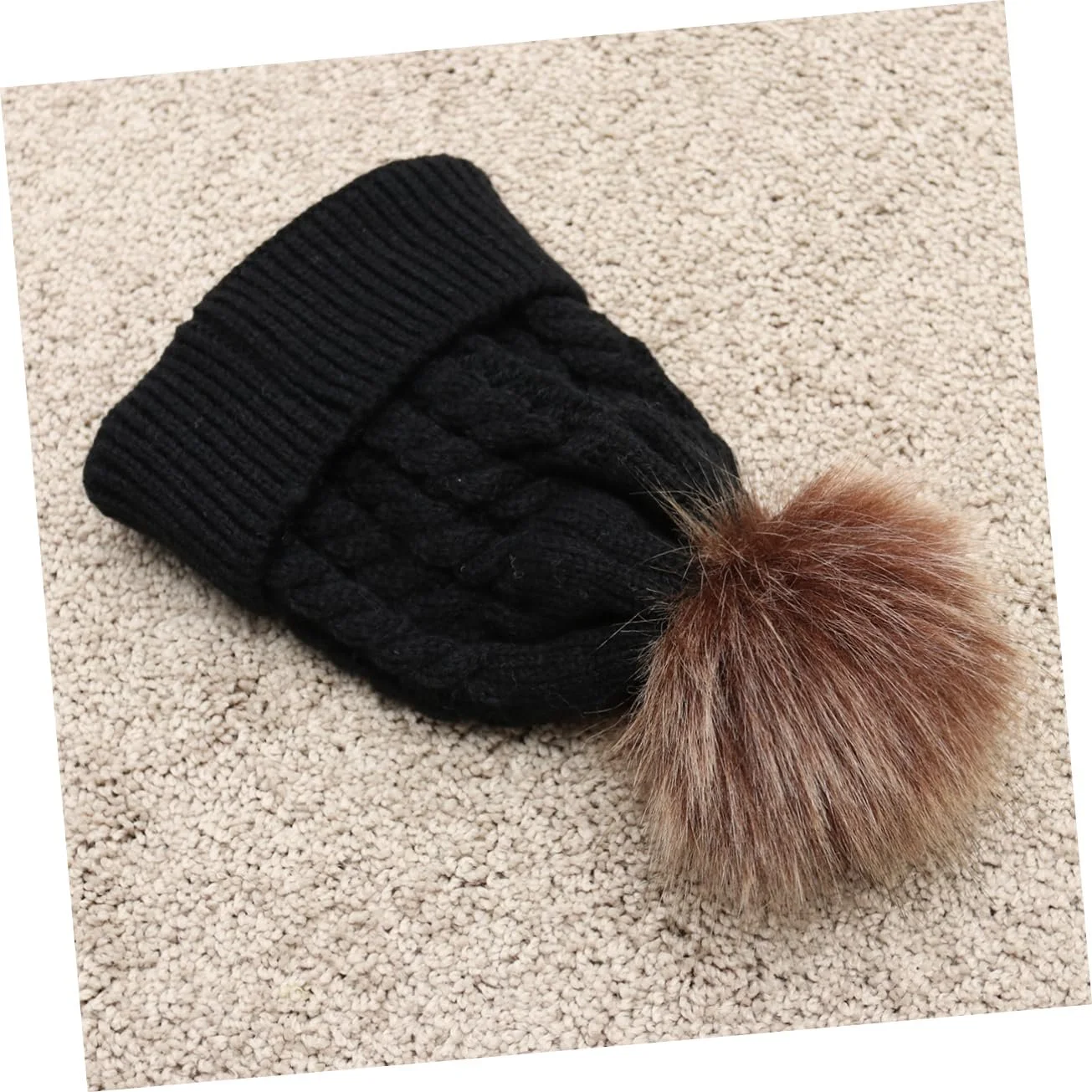 В'язана шапка LIFKOME для дітей, шапка-вушанка, фото №4