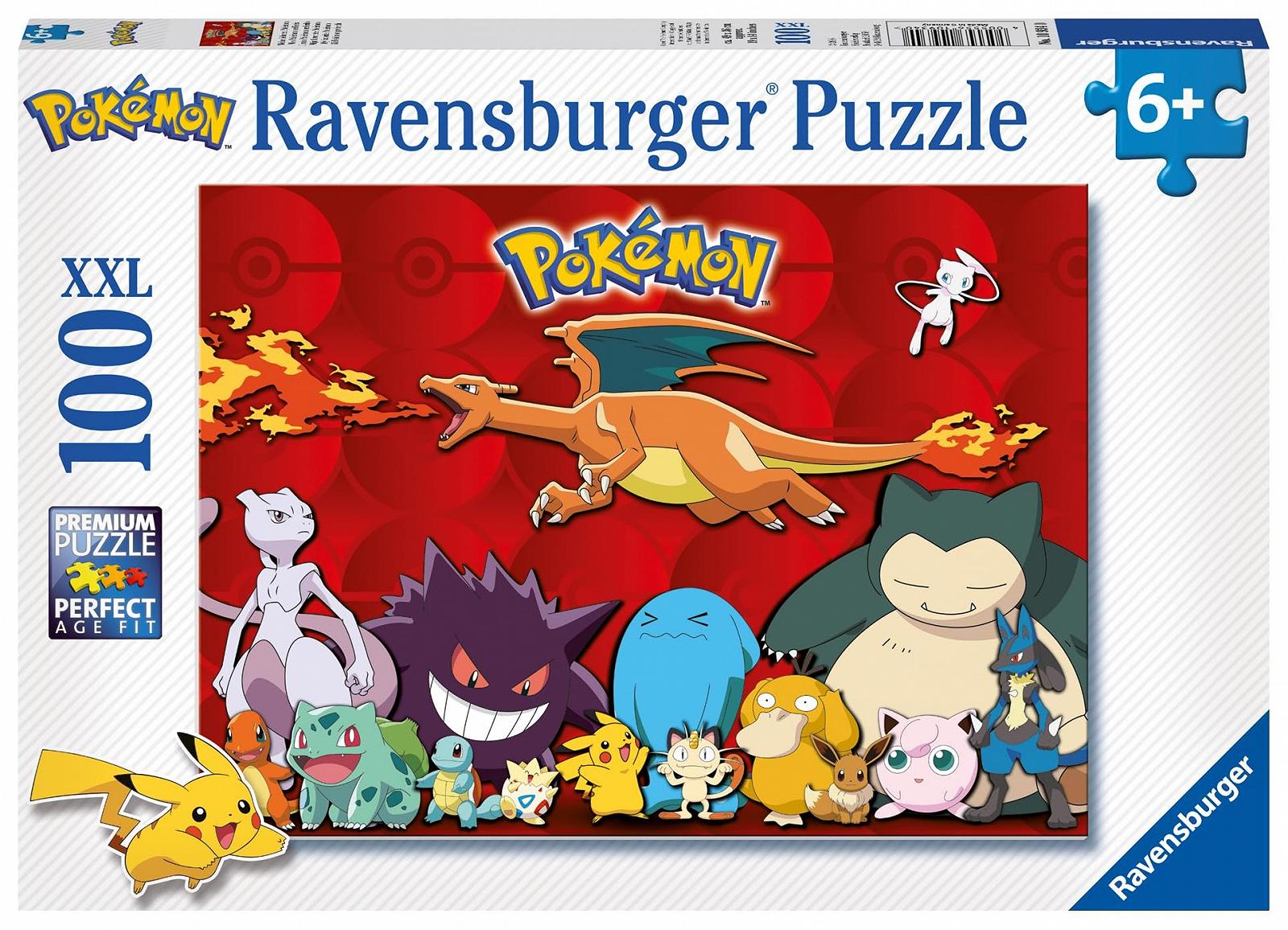Пазл Ravensburger Pokemon XXL 100 деталей, фото №1