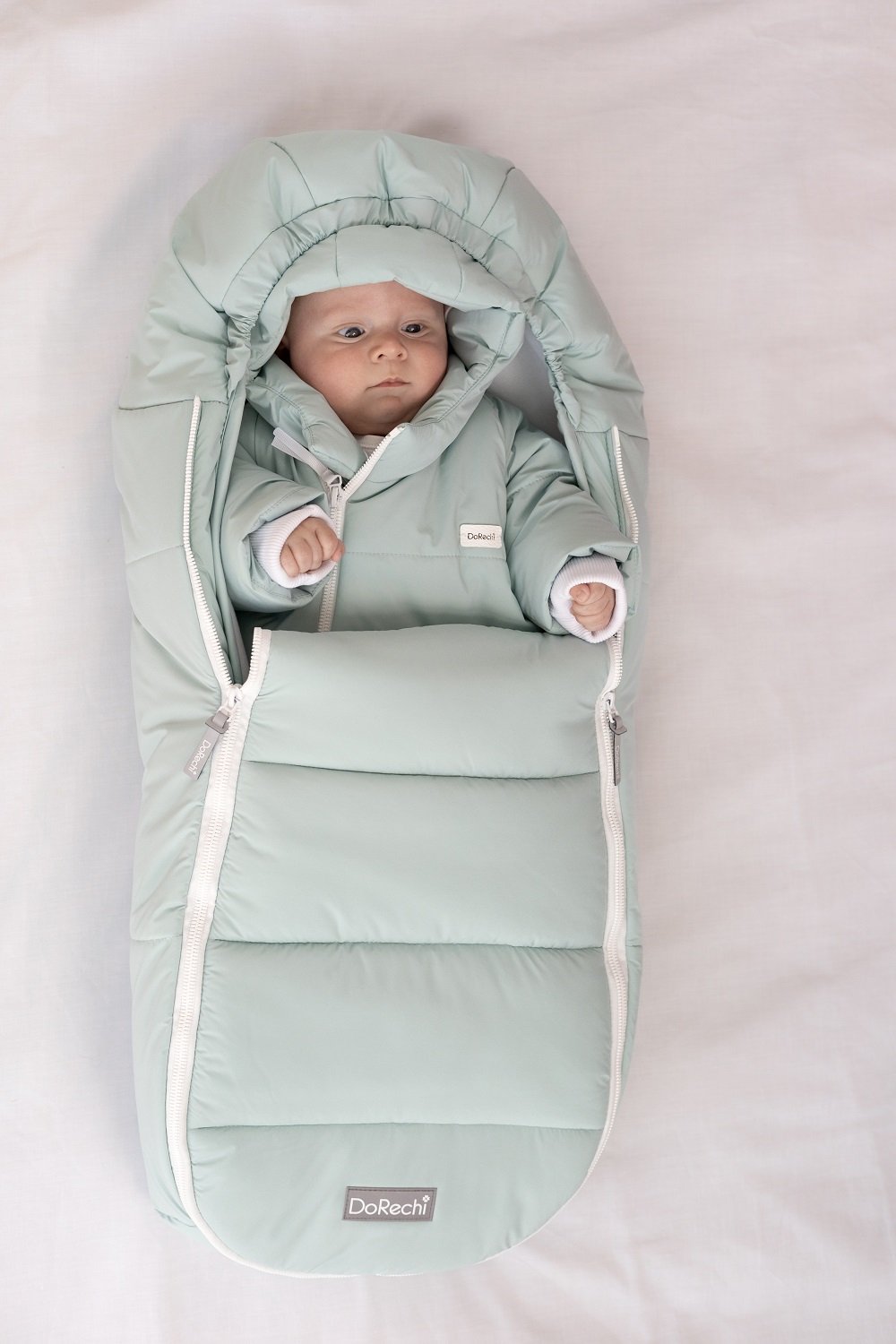 Зимний комплект для новорожденного baby мята, фото №2