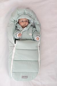 Зимний комплект для новорожденного baby мята synthetic.ua - Фото 1