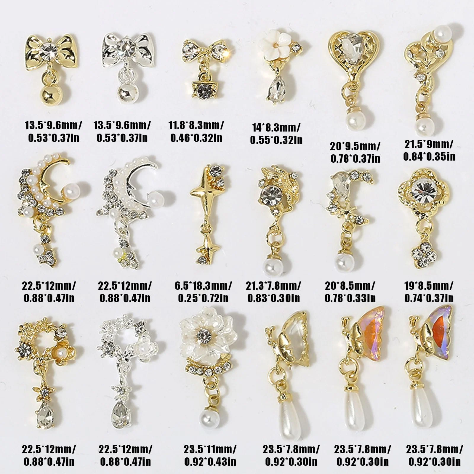 Розкішні прикраси для нігтів, фото №2