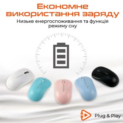 Мышка Meetion R545 Wireless Black (MT-R545-A), фото №4 Мышка Meetion R545 Wireless Black (MT-R545-A), фото №4