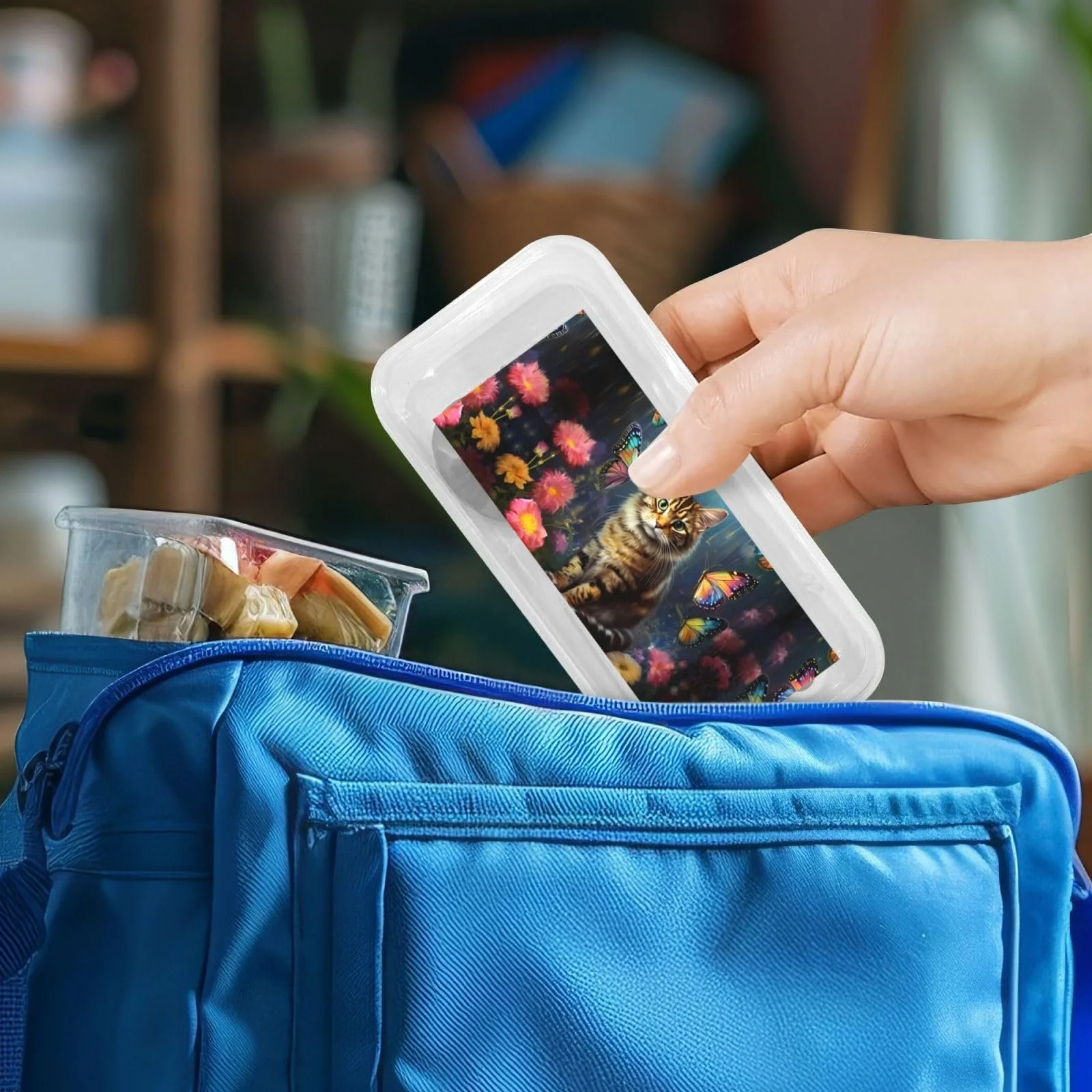 Дитячий набір столових приборів з принтом кошеняти, 3 предмети, фото №7 Дитячий набір столових приборів з принтом кошеняти, 3 предмети, фото №7