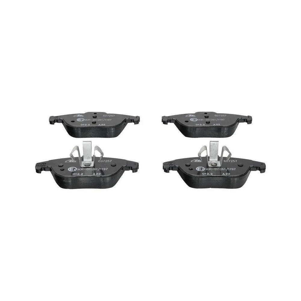 Комплект гальмівних колодок дискового гальма ATE 13.0460-7257.2 для MERCEDES-BENZ задня вісь, фото №1