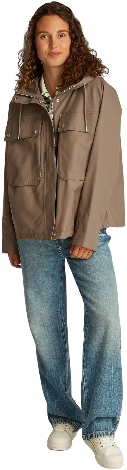 Парка Tommy Hilfiger Коротка Cotton Nylon WW0WW44421, фото №5 Парка Tommy Hilfiger Коротка Cotton Nylon WW0WW44421, фото №5