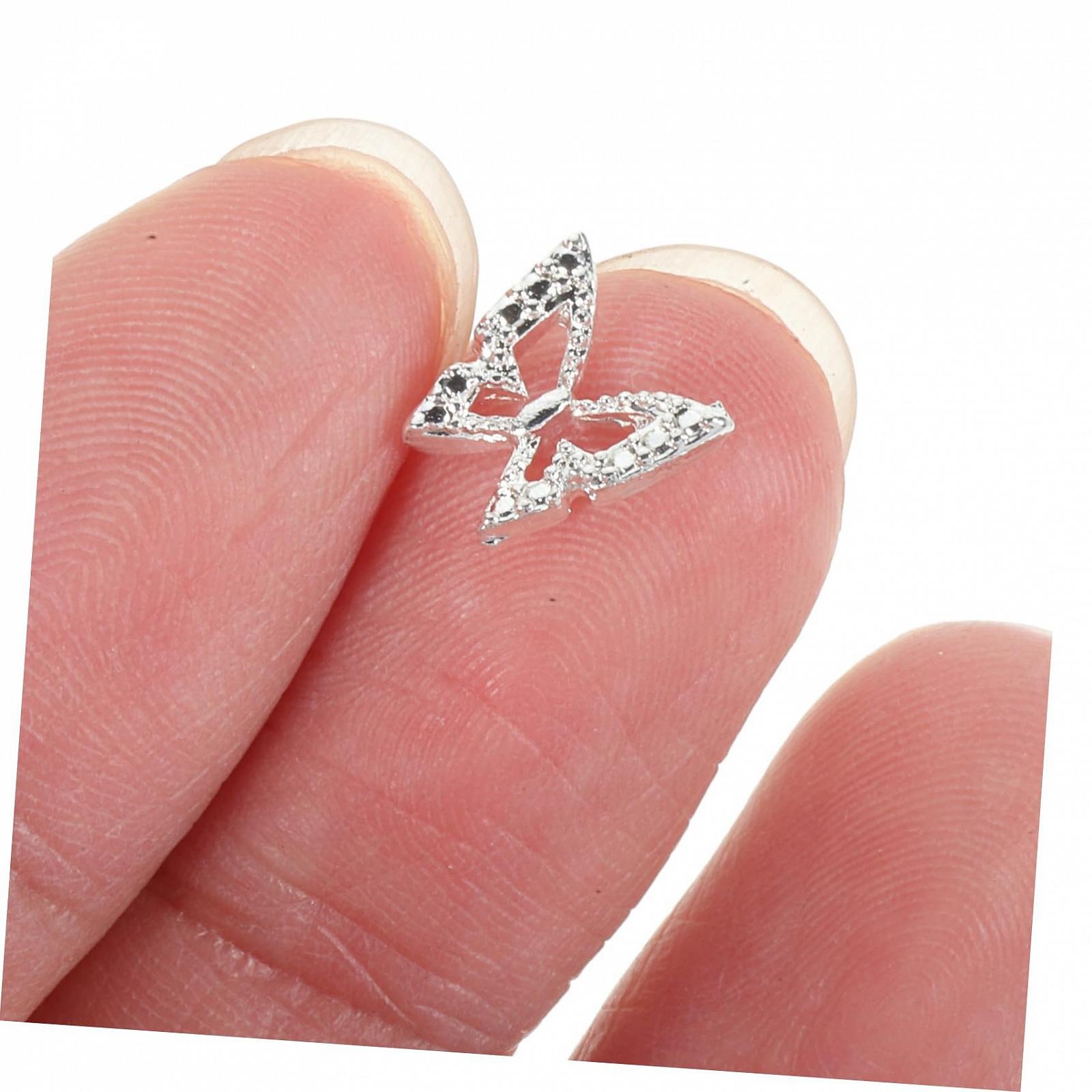 Украшения для ногтей Mikinona Бабочки 40 шт., фото №6