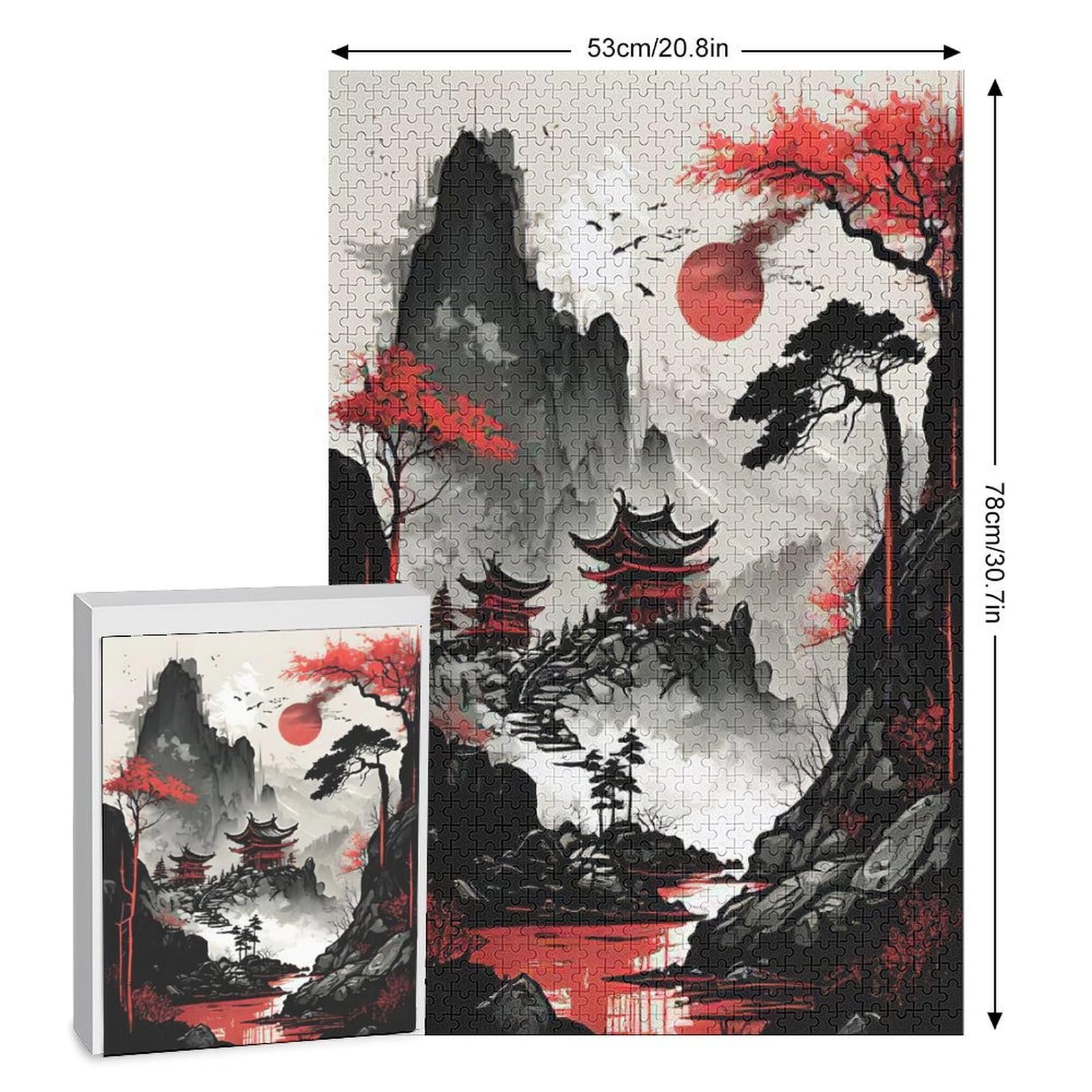 Пазл Japanese Style 1000 деталей Деревянный 78 x 53 см, фото №2