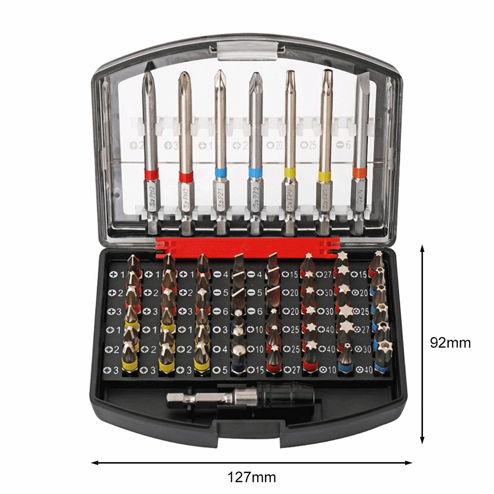 Набір викруткових біт Set 56-в-1 для ремонту електроніки S2, фото №3 Набір викруткових біт Set 56-в-1 для ремонту електроніки S2, фото №3