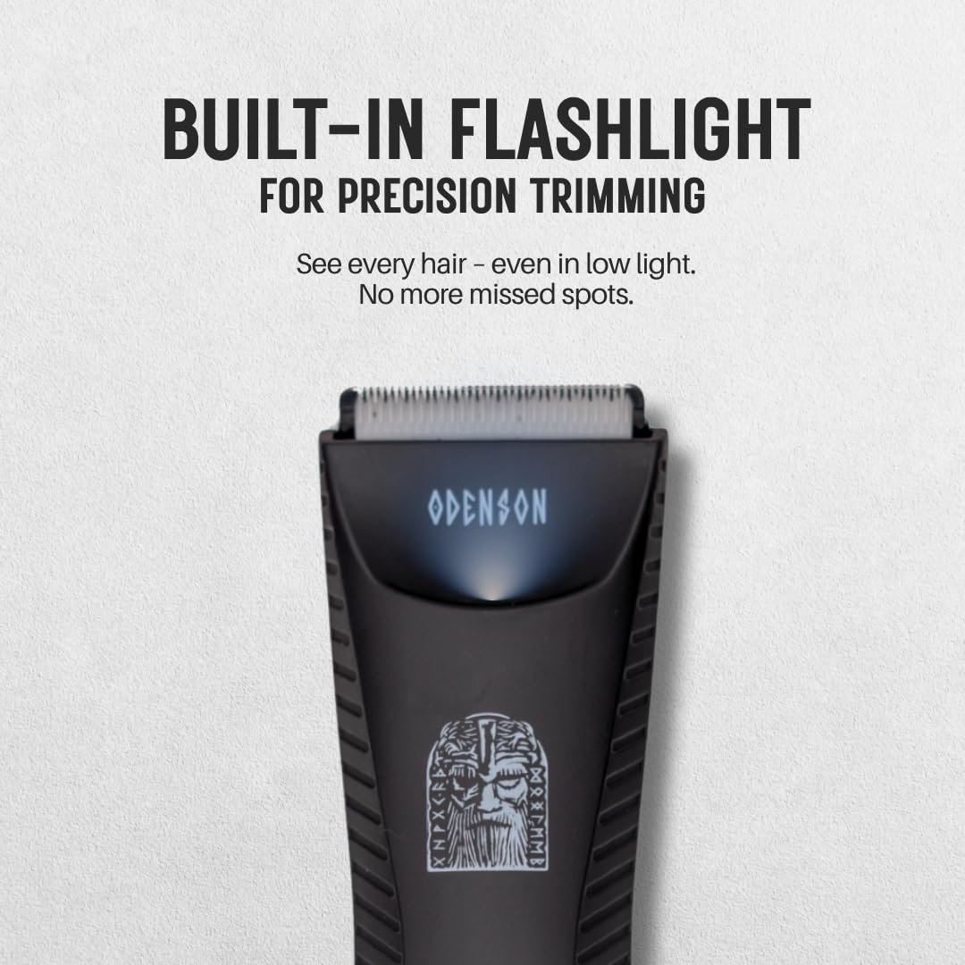 Электробритва Odenson Stone Shaver для бороды и тела, беспроводная, водонепроницаемая, с LED-подсветкой, фото №4 Электробритва Odenson Stone Shaver для бороды и тела, беспроводная, водонепроницаемая, с LED-подсветкой, фото №4