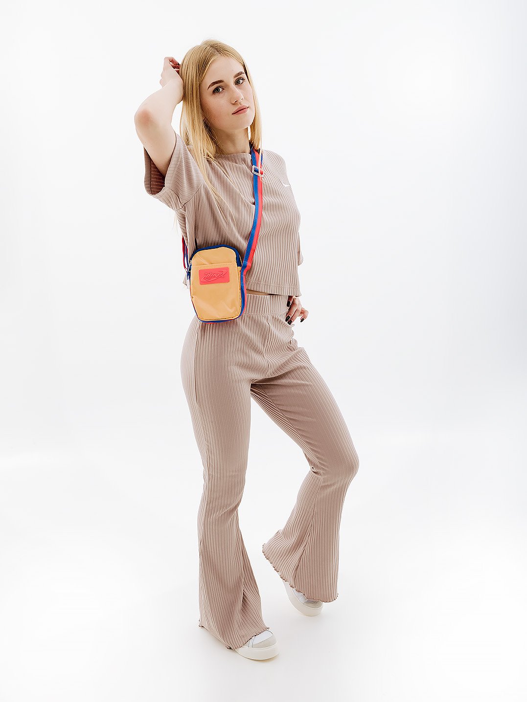 Штани Nike W NSW RIB JRSY PANT M, фото №4