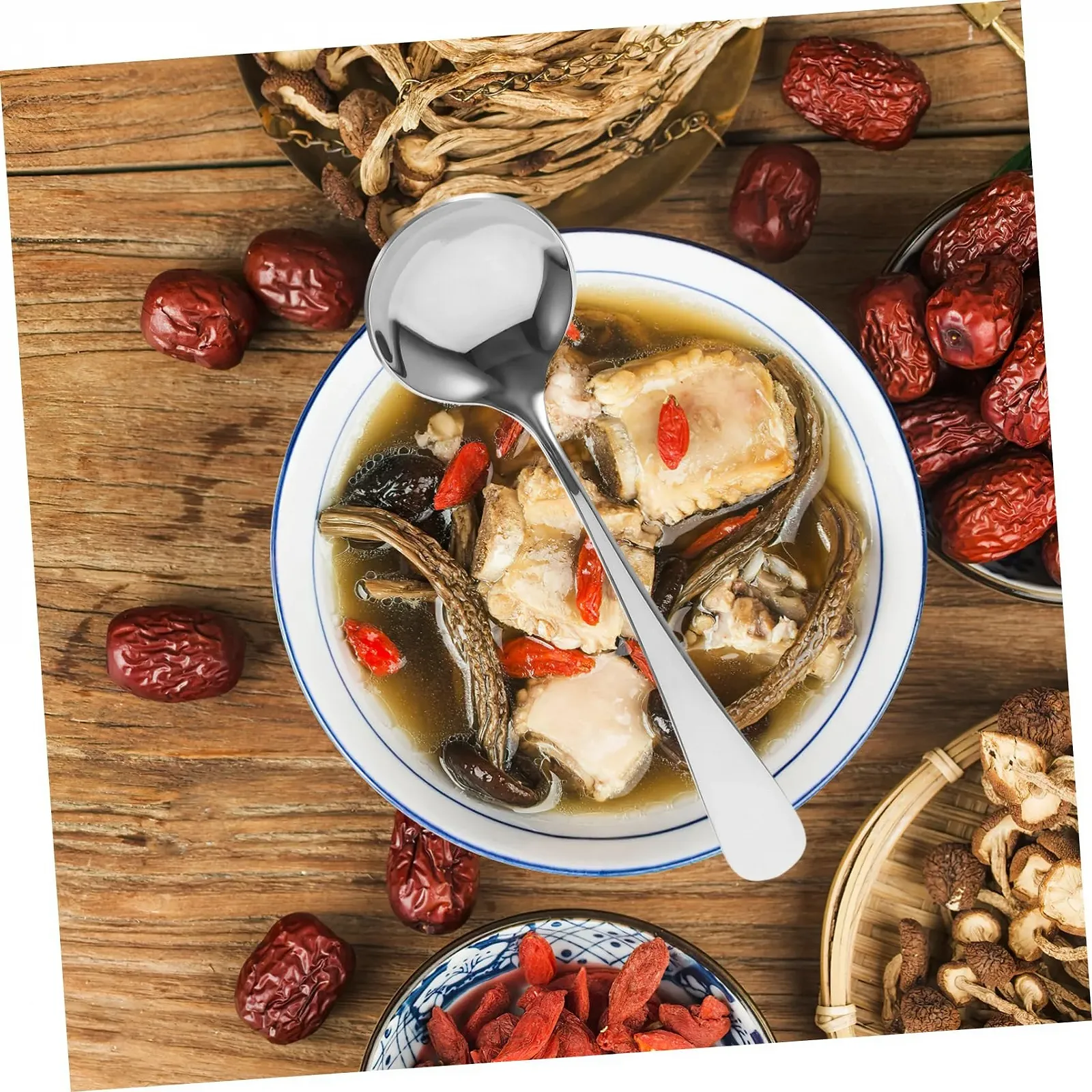 Ложка з нержавіючої сталі, чайна, молочна, фото №8