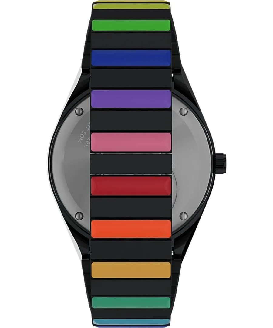 Женские аналоговые часы Timex Q Rainbow, фото №4 Женские аналоговые часы Timex Q Rainbow, фото №4