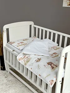 Постіль у дитяче ліжечко 3 пр. Сон Лісові друзі - Фото 1