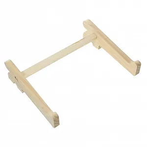 Підставка для ноутбука дерев'яна DOITOOL вертикальна ергономічна для комп'ютера органайзер для столу - Фото 1