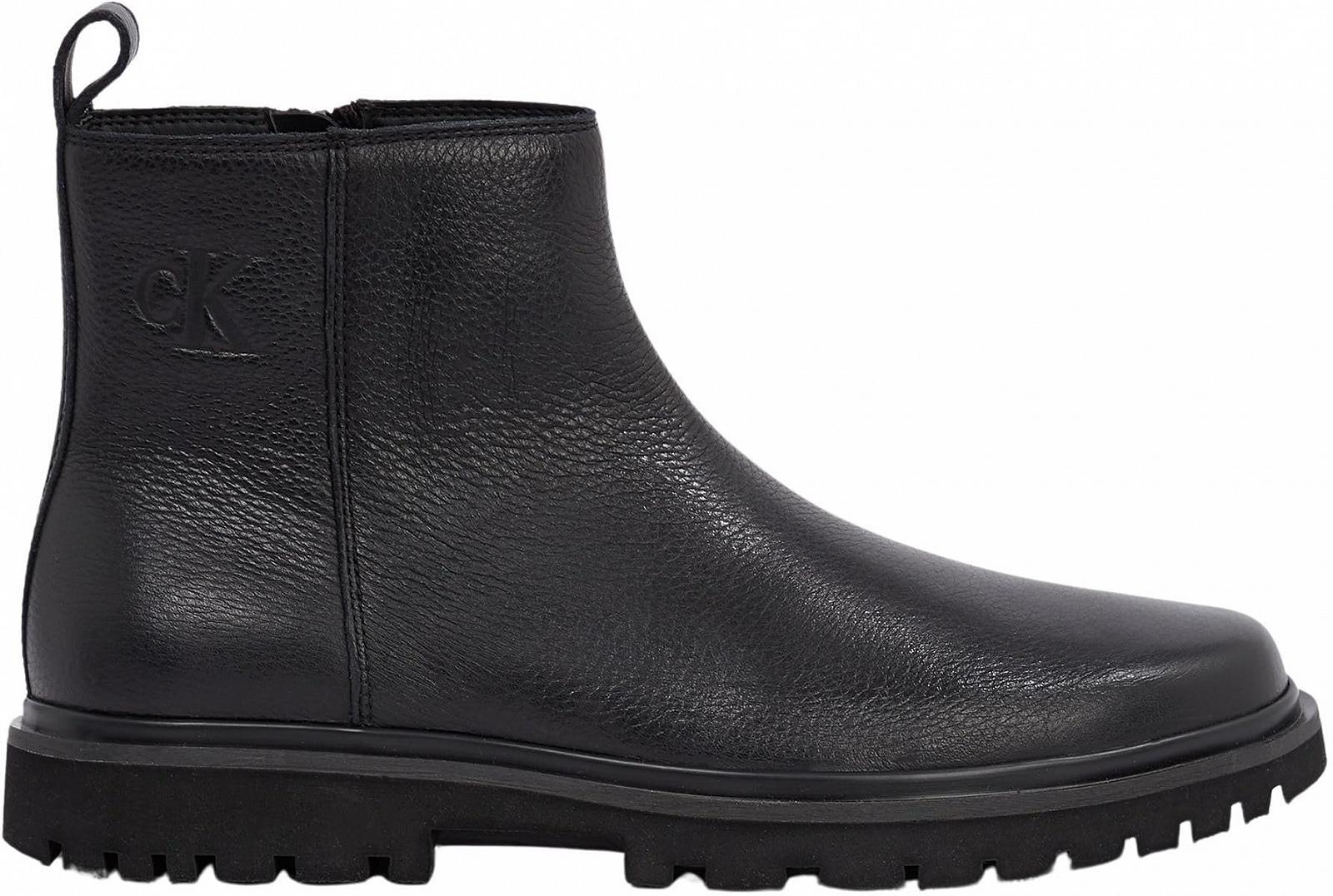 Челси Ботинки Calvin Klein Eva Mid Chelsea Zip Boot Tumbled Ym0ym01173, фото №5