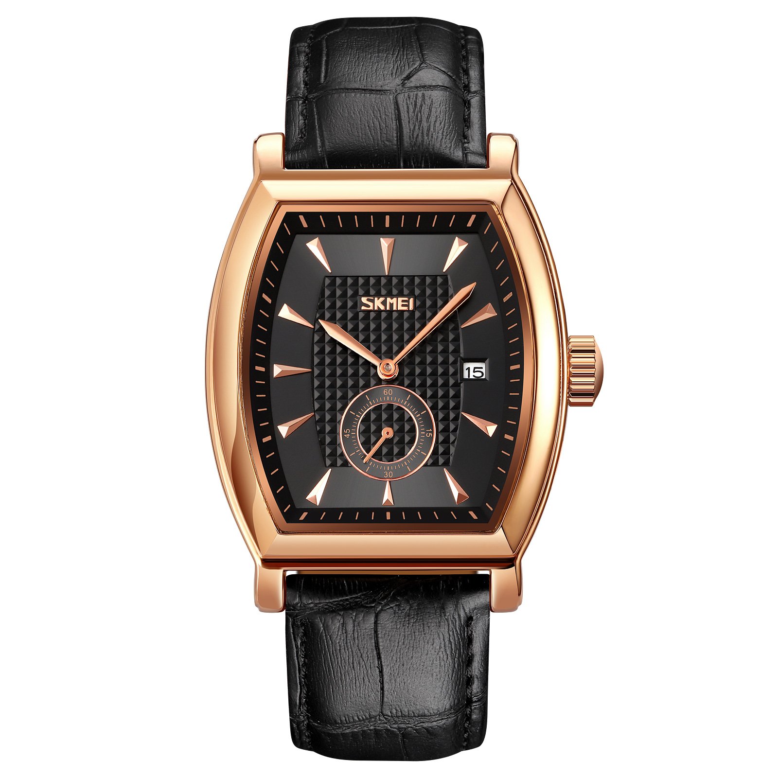 Годинник Skmei 9306RGBK Rose Gold-Black, фото №1