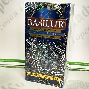 Чай Basilur Магия Ночи (Восточная коллекция) черн. 25*2г - Фото 1