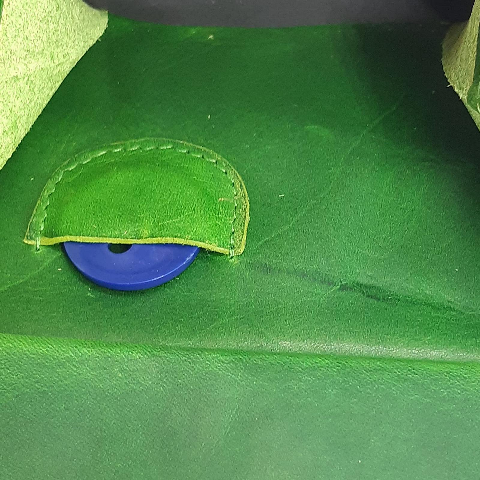 Гаманець Hill Burry Шкіряний для жінок з RFID захистом з відділенням для монет Натуральна шкіра Зелений, фото №7