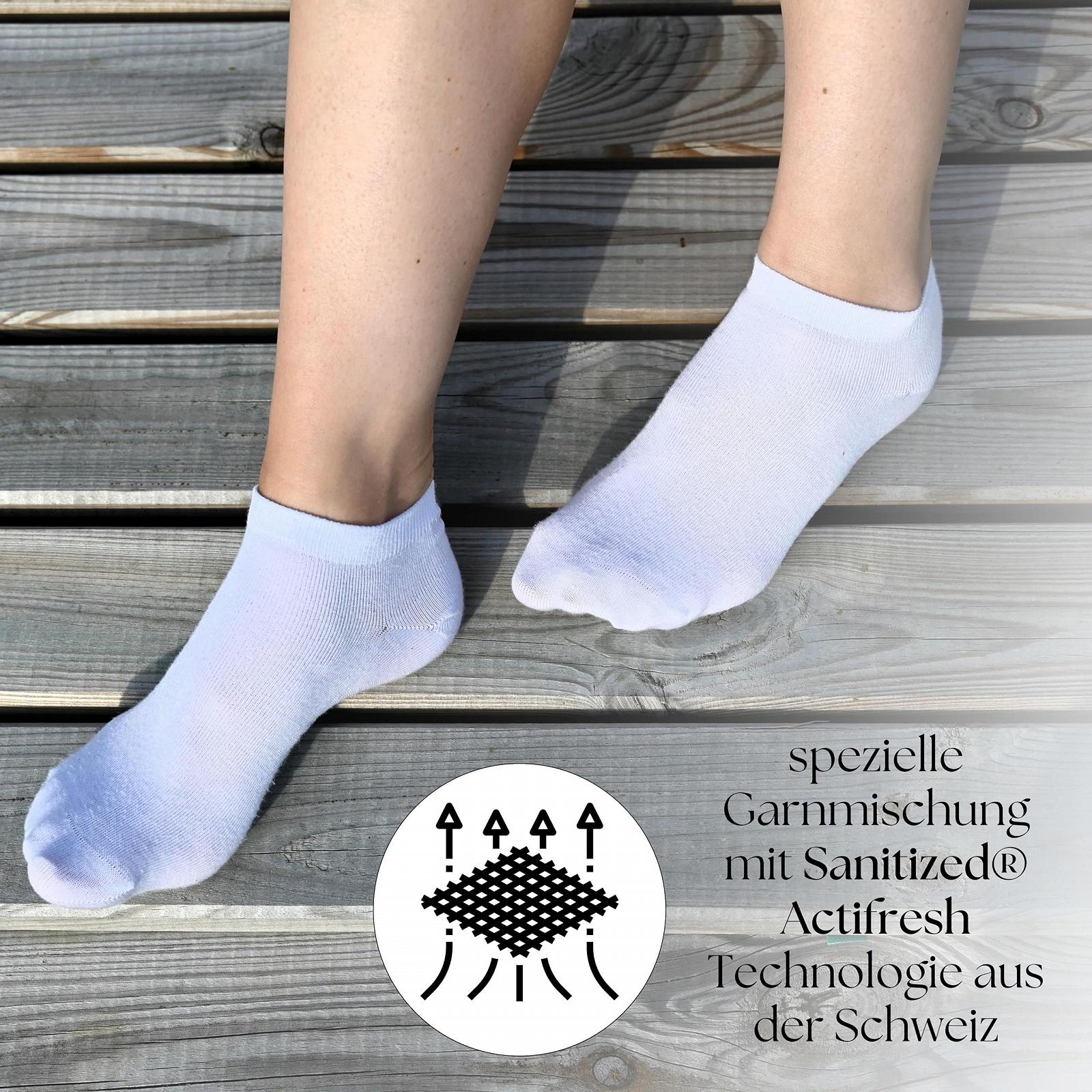 Носки спортивные DeoMed Antibacterial Unisex Non-Slip Mini Bamboo 6 пар, фото №4