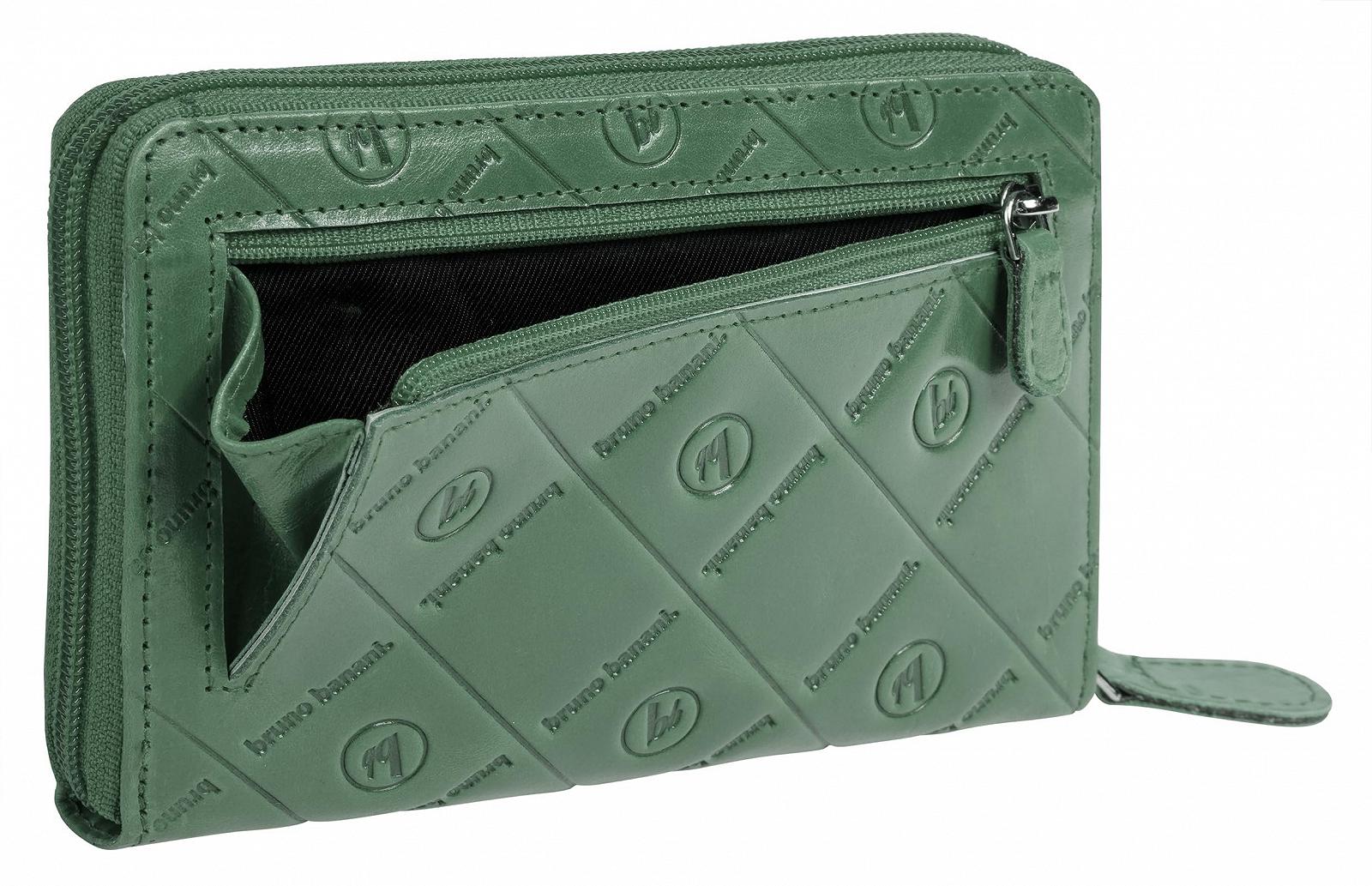 Кошелек bruno banani 021858 Женский Кожаный Зеленый Стандартный размер, фото №6