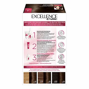 Фарба для волосся L'Oréal Paris Excellence Cream 4 Medium Brown - 1 шт в упаковці synthetic.ua - Фото 1